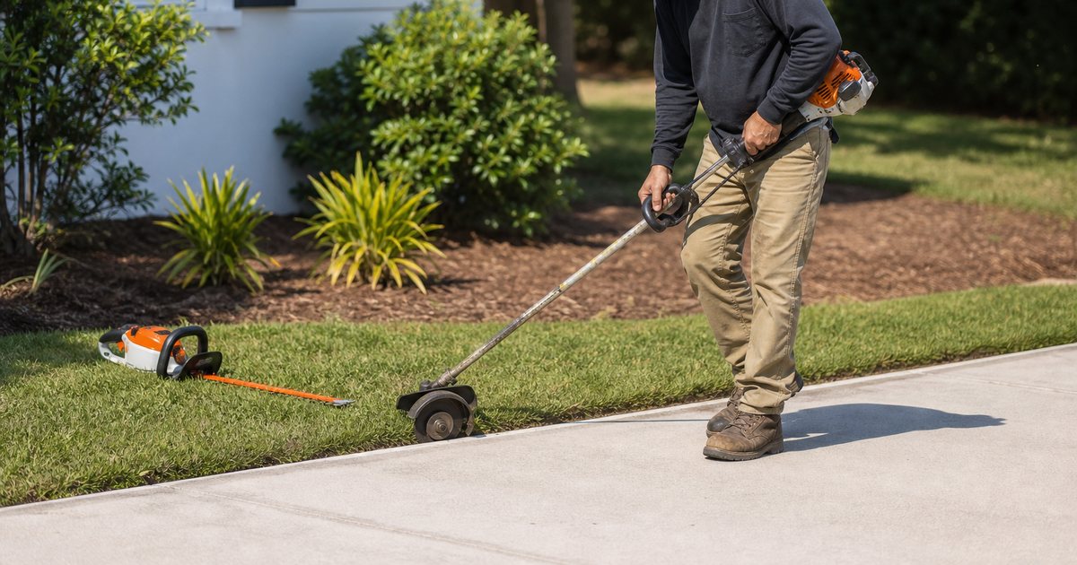 Which add-on services fit naturally into a recurring residential mowing visit?